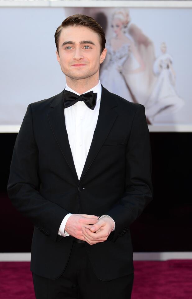 Oscars 2013 arrivals: Daniel Radcliffe