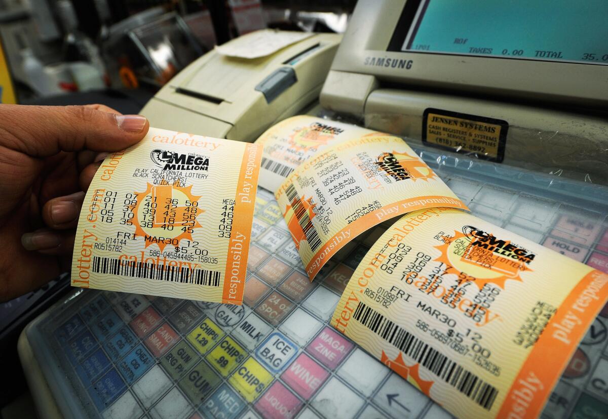 California Lottery tickets