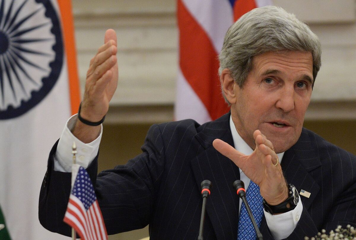 John Kerry Admonishes China Russia On Edward Snowden Los Angeles Times 