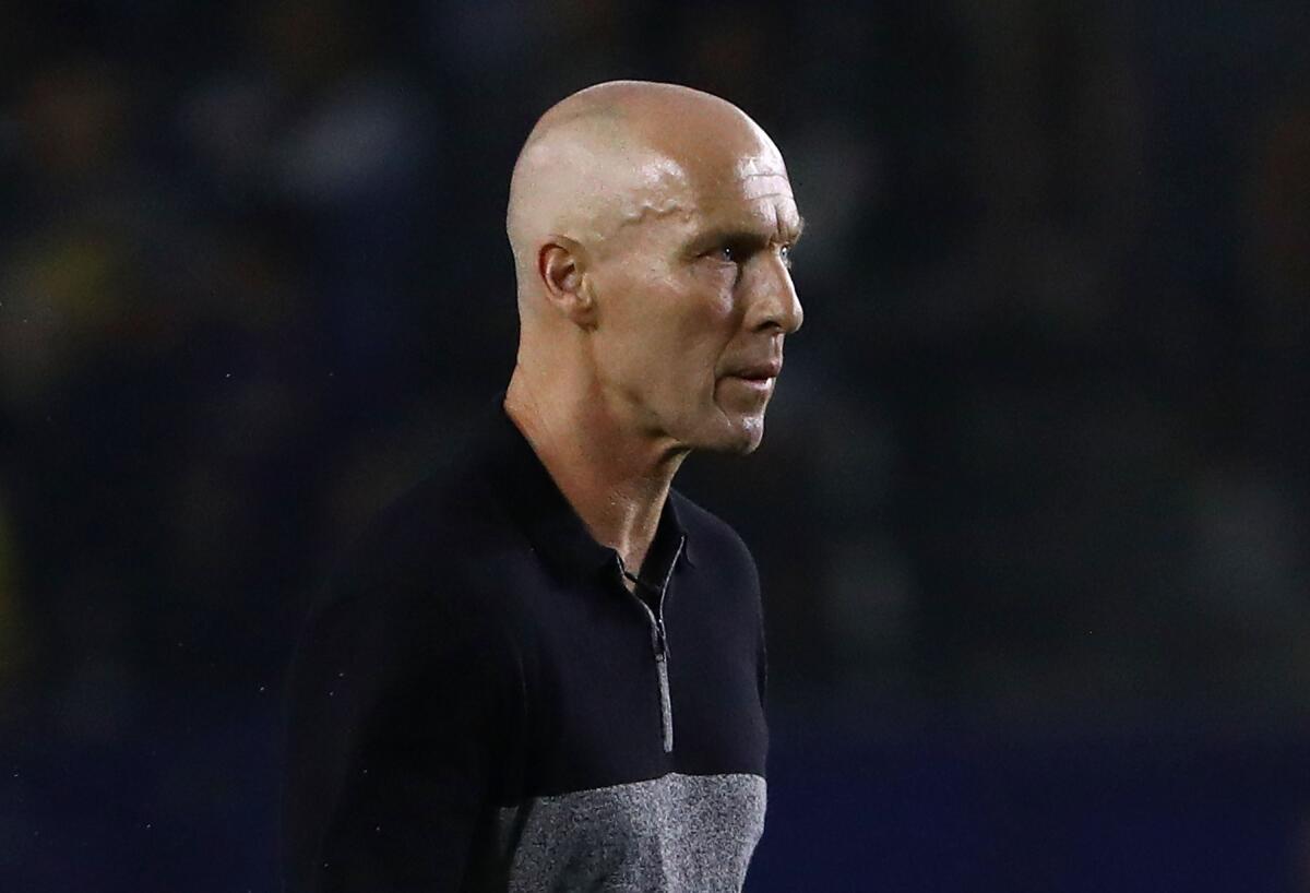 Bob Bradley earned his third MLS coach of the year honor after guiding LAFC to a league-best 21-4-9 regular-season record.