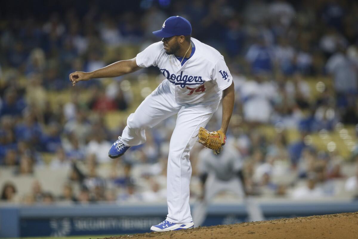 Barring injury, Kenley Jansen is a lock to make the playoff roster.