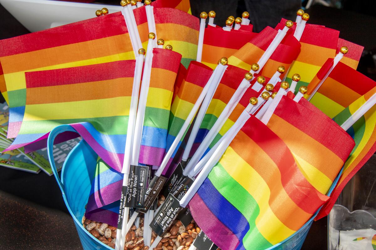 The Huntington Beach City Council on Monday will consider flying an LGBTQ flag for a six-week period each year.