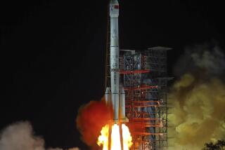 FILE - In this photoreleased by Xinhua News Agency, the Chang'e 4 lunar probe launches from the the Xichang Satellite Launch Center in southwestern China's Sichuan province, on Dec. 8, 2018. China's space agency said Wednesday, Jan. 10, 2024 that its latest lunar explorer had arrived at the launch site in preparation for a mission to the moon in the first half of this year. (Jiang Hongjing/Xinhua via AP, File)