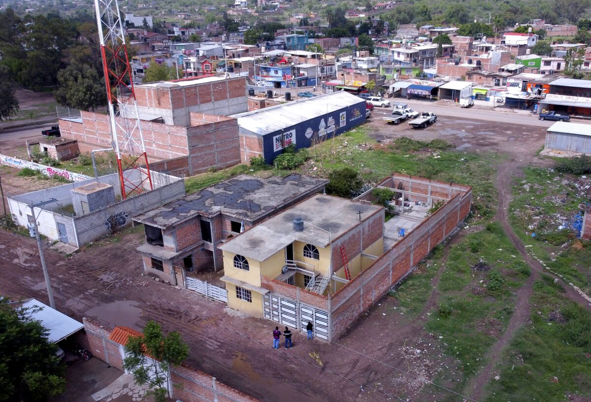 The drug rehabilitation center that was attacked in Irapuato, Mexico.