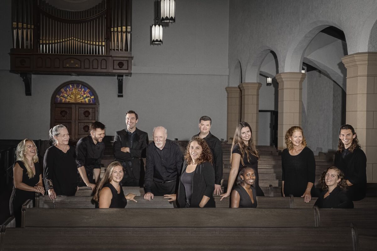 Chamber choir Stellarum will present “A Festival of Christmas” on Thursday, Dec. 22, in La Jolla.