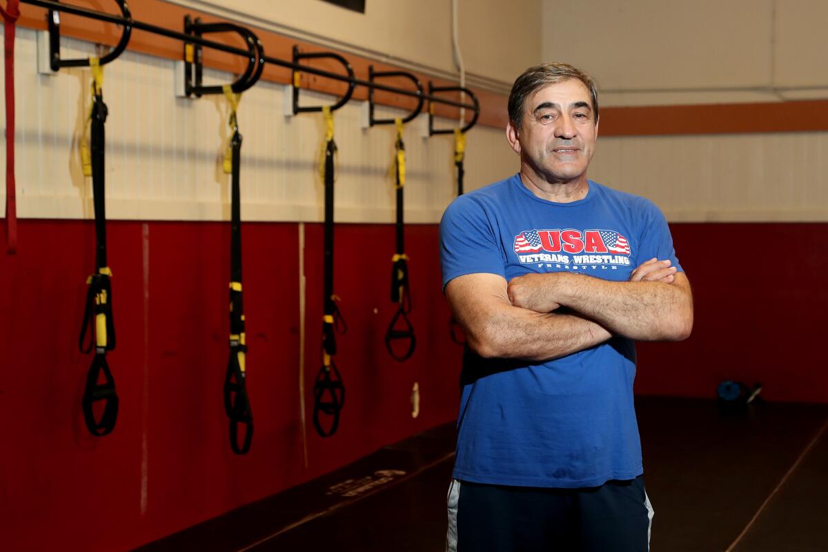 Petros Petrosyan is the new wrestling coach at Ocean View High School.