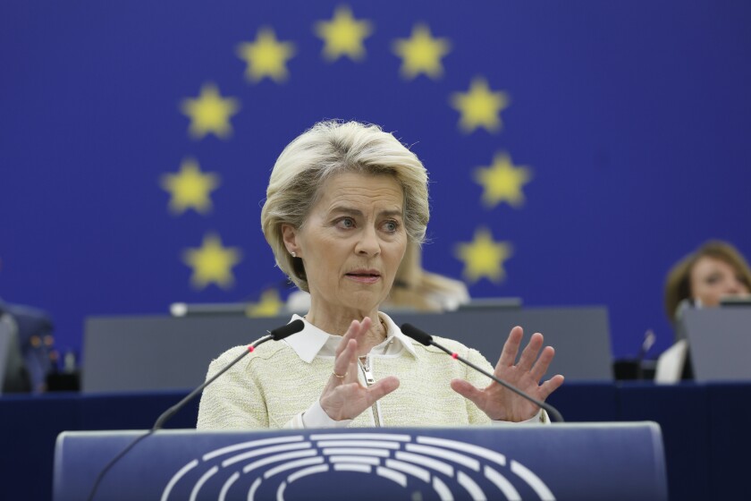 European Commission President Ursula von der Leyen