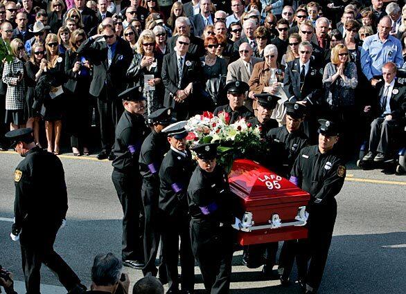 Brent Lovrien, funeral, Los Angeles