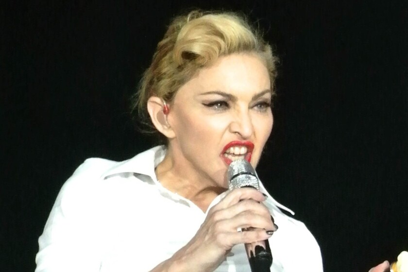 Una imagen de archivo de la cantante Madonna.