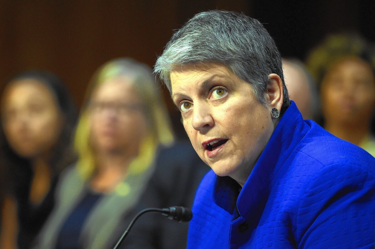 UC President Janet Napolitano said in May that she personally supported the State Department definition of anti-Semitism but that it would be up to the regents to decide whether to use it at UC.