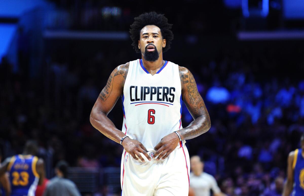 Center DeAndre Jordan returned to the Clippers after a roller coaster free agency period.