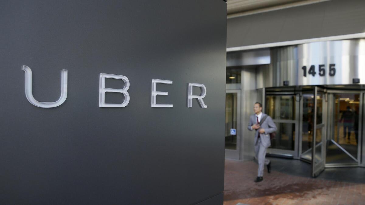 Uber's headquarters in San Francisco