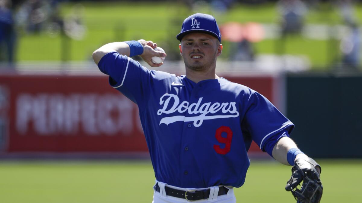 Gavin Lux leads Dodgers in the 'MLB The Show Players League' - Los Angeles  Times