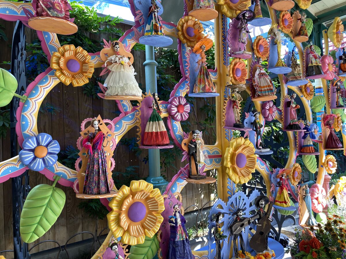 Mexican Arbol de la Vida (Tree of Life) at Disney California Adventure Park on Sept. 2, 2022.