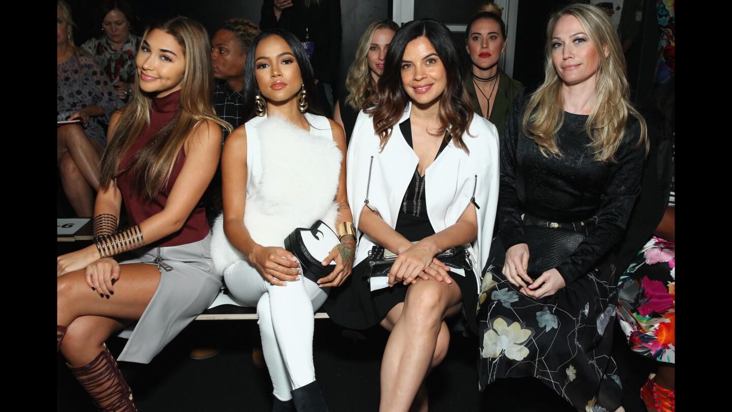 Celebs at NYFW spring 2016