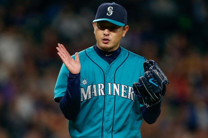 Hisashi Iwakuma wound up signing a one-year deal with two option years with Seattle.