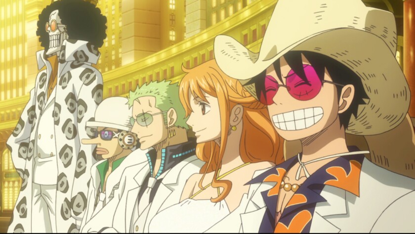 There S A Message To The Madness Of Animated One Piece Film Gold Los Angeles Times