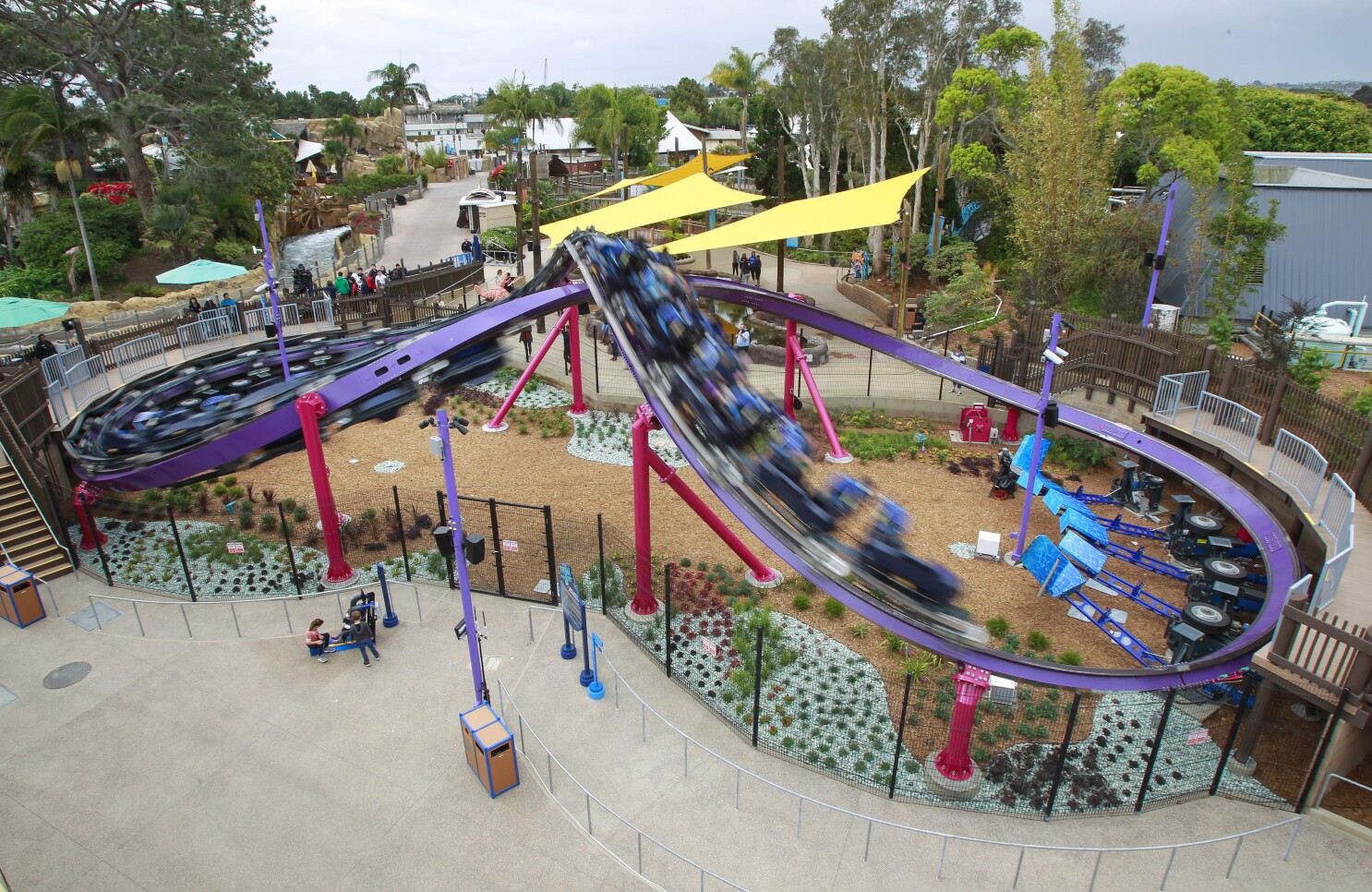 New Tidal Twister Coaster At Seaworld San Diego Is Shut Down Again