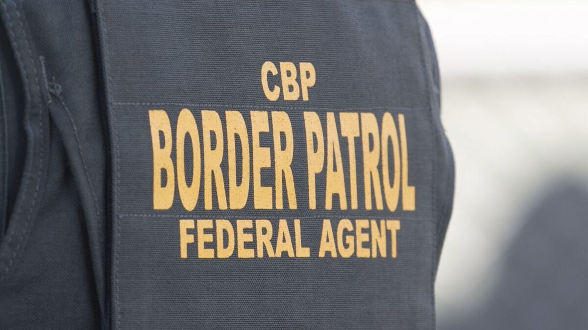 CBP Border Patrol iconic image of border patrol patch