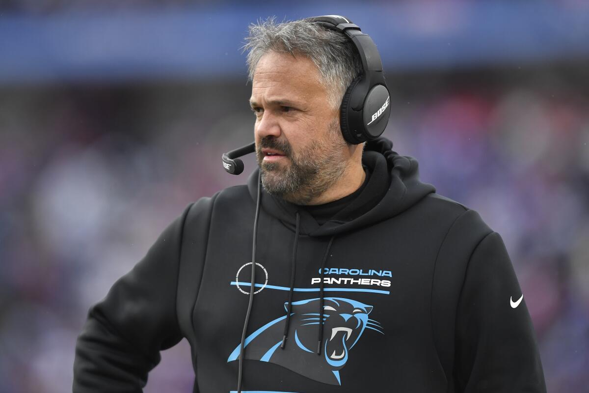 Why the Carolina Panthers fired head coach Matt Rhule