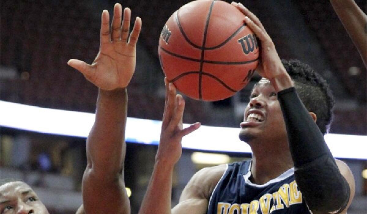 UC Irvine junior forward Will Davis II was named to the 2013-14 preseason all-conference team after averaging 9.7 points, 6.8 rebounds and 2.4 blocks per game for the Anteaters.