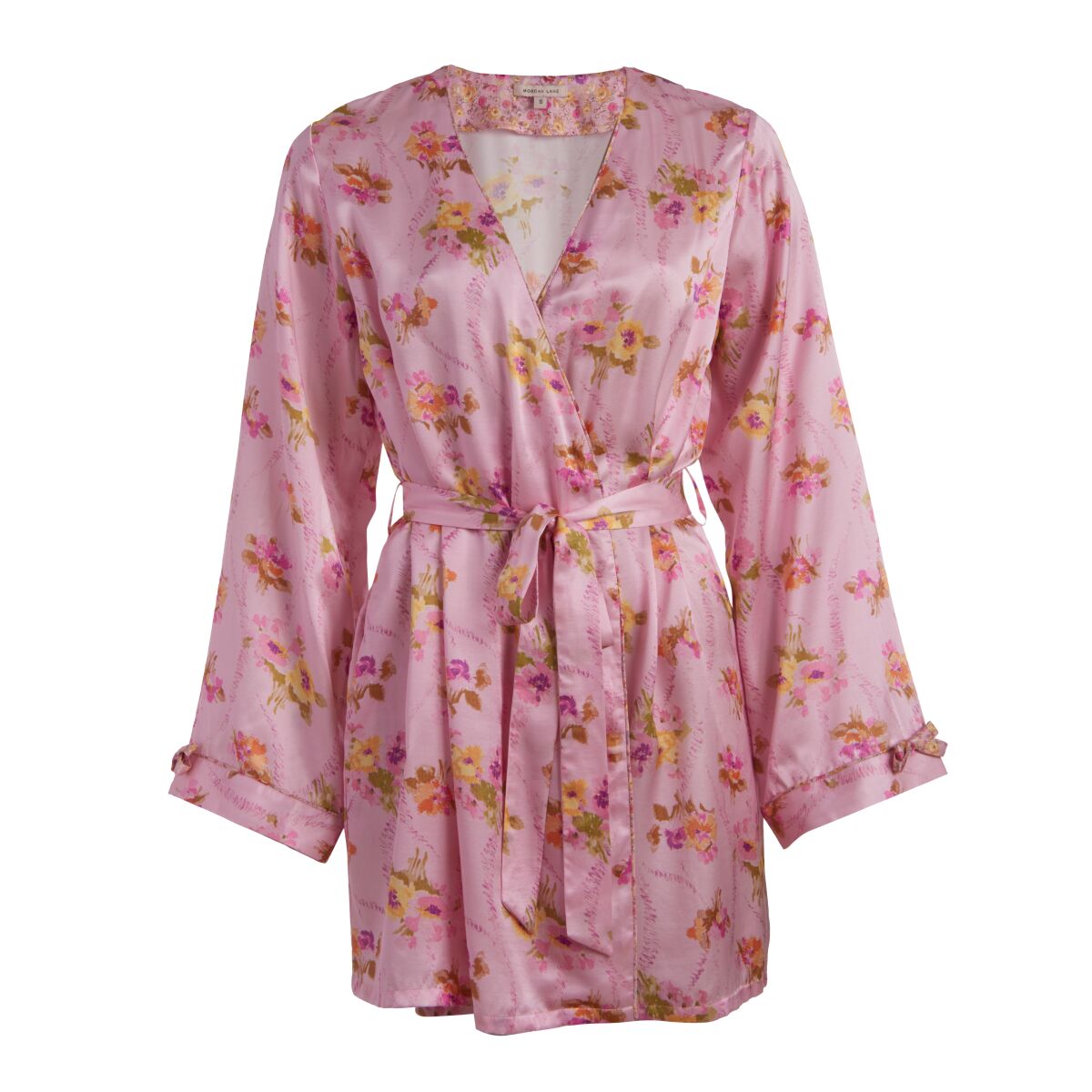 A robe in a new, limited-edition sleepwear collection from lifestyle label LoveShackFancy.