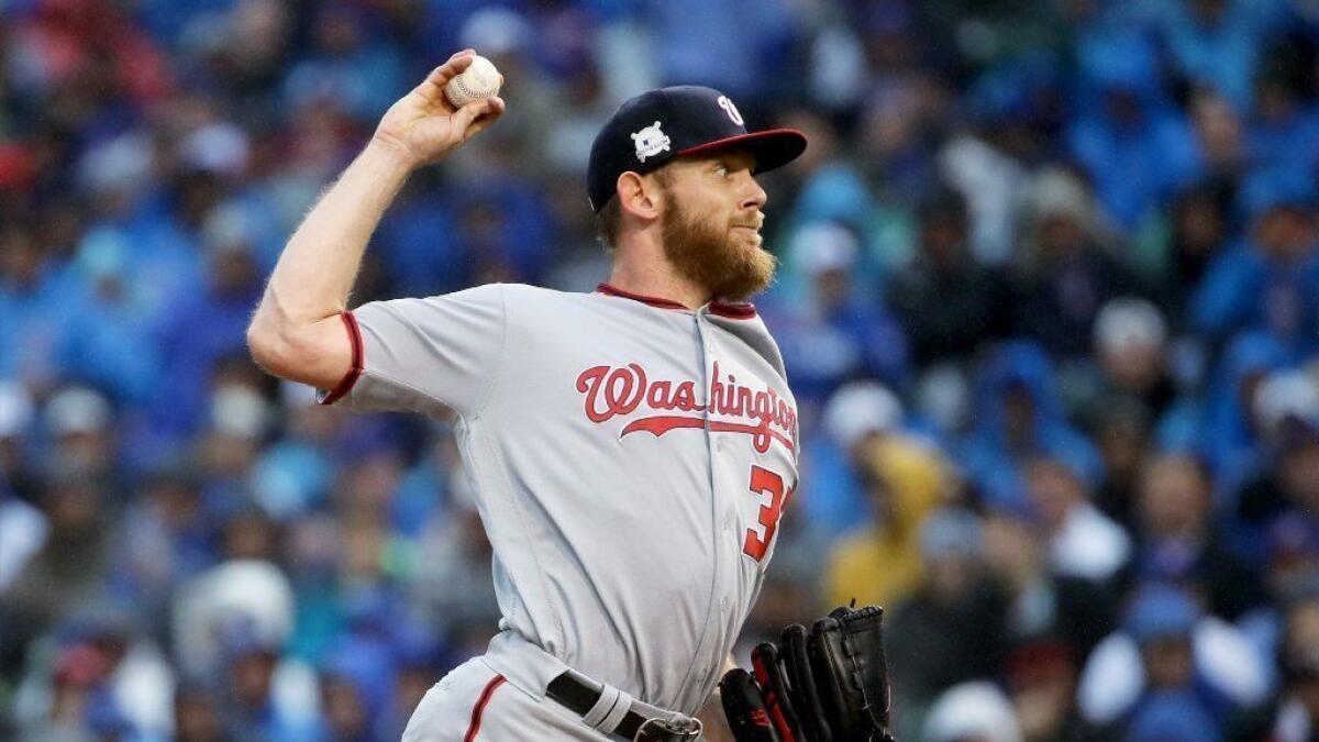 All-Star pitcher Stephen Strasburg is asking $1.349 million for a Spanish-style house in his hometown of San Diego.
