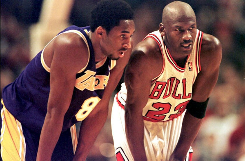 Kobe Bryant and Michael Jordan, two great basketball players that former coach Phil Jackson had a few things to say about in his new memoir.