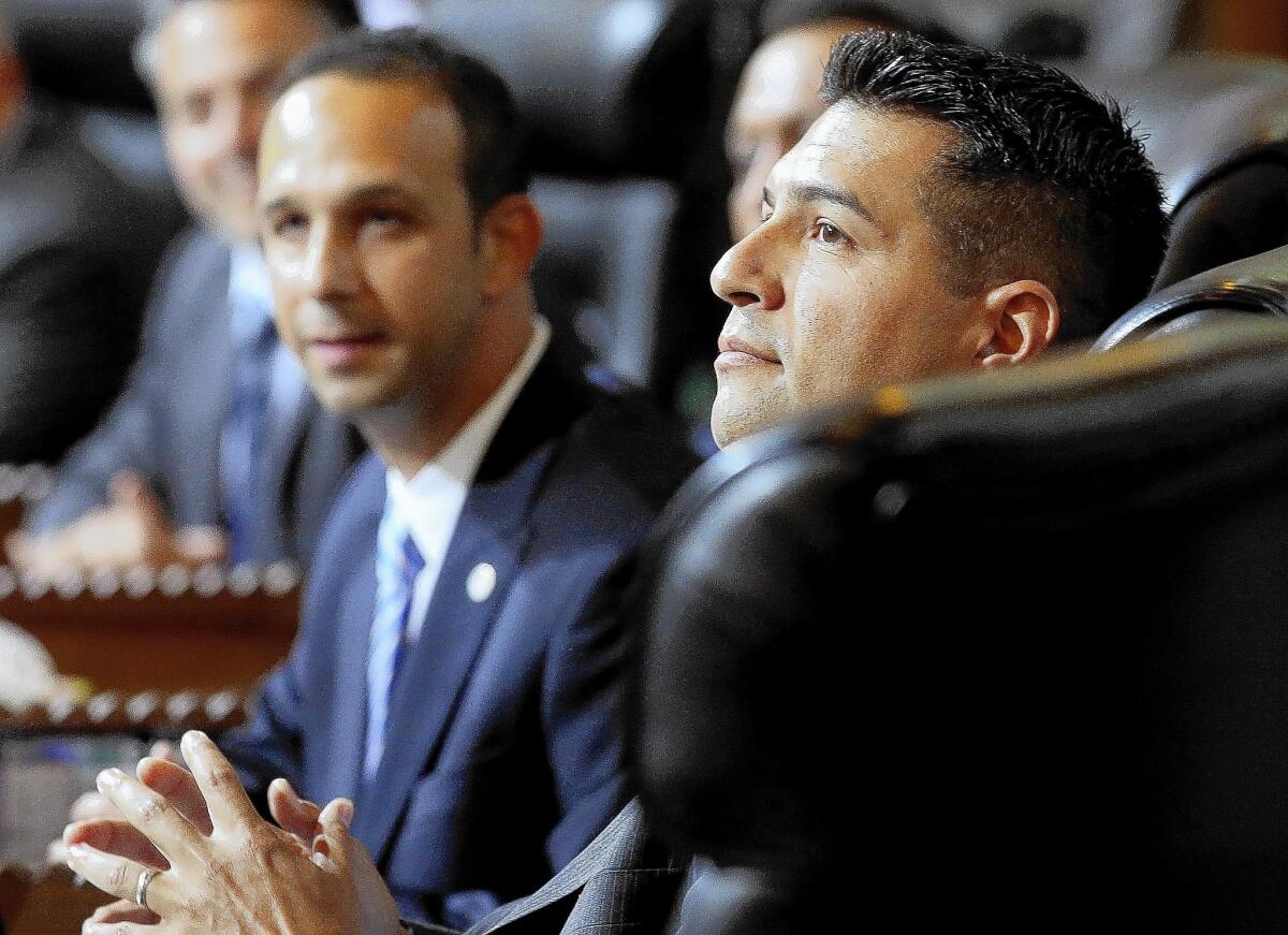 Los Angeles City Councilman Felipe Fuentes, who represents the 7th District, has asked the Department of Water and Power board to hold off on approving new solar projects until a system for community input is established.
