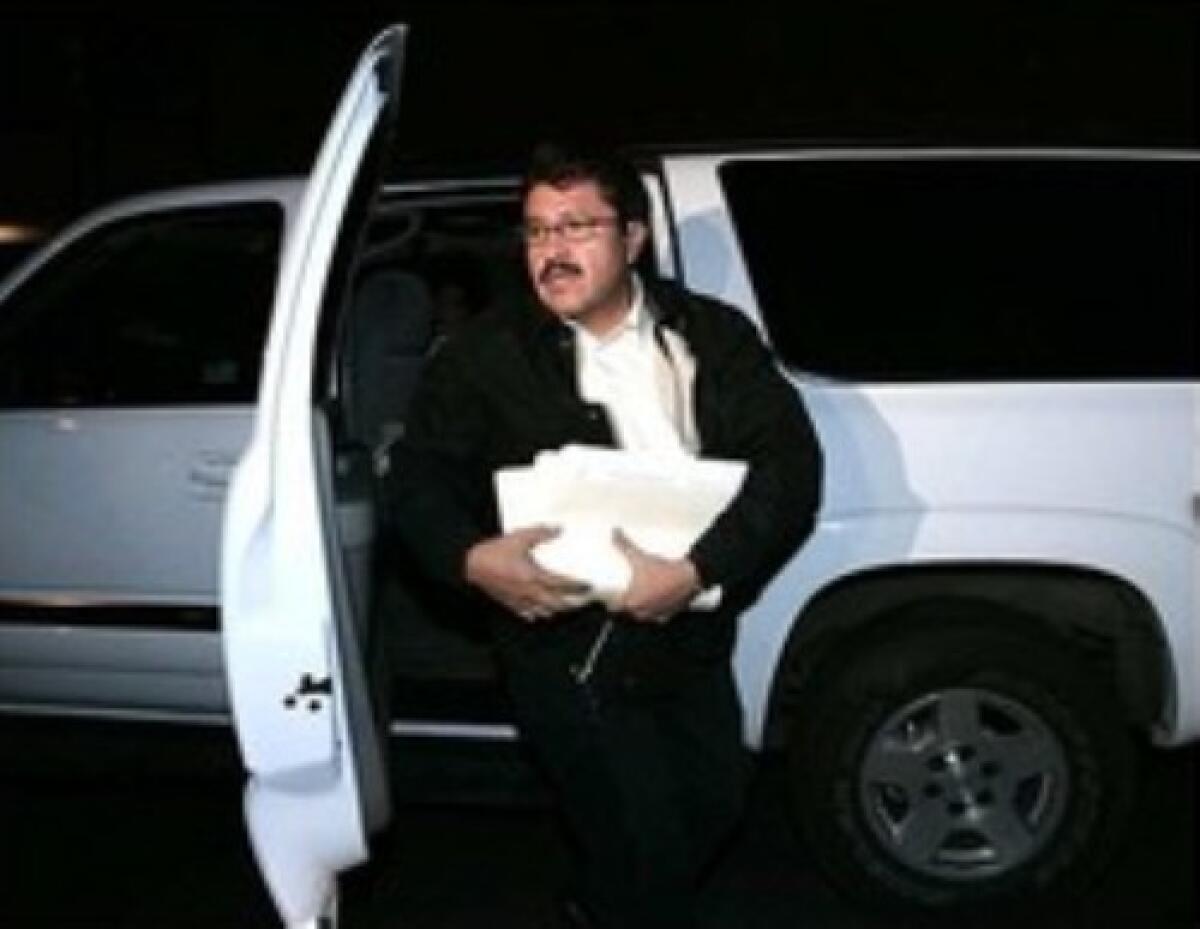 Sen. Ricardo Monreal of Zacatecas state, seen here in 2006, said he must step aside until an investigation is completed.
