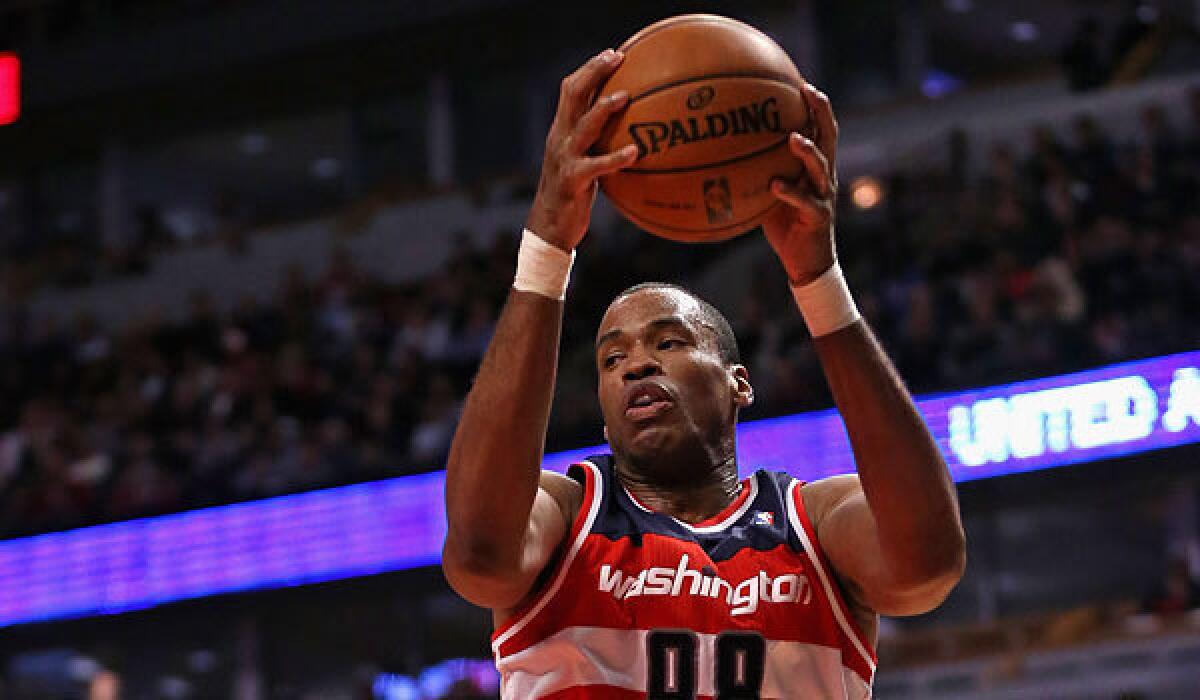 Jason Collins with the Washington Wizards.