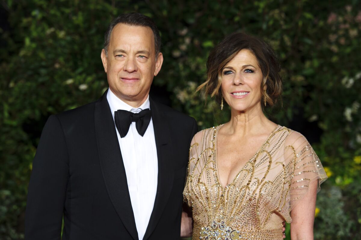Tom Hanks and Rita Wilson are still quarantined in Australia, and she, at least, is going a bit stir crazy.
