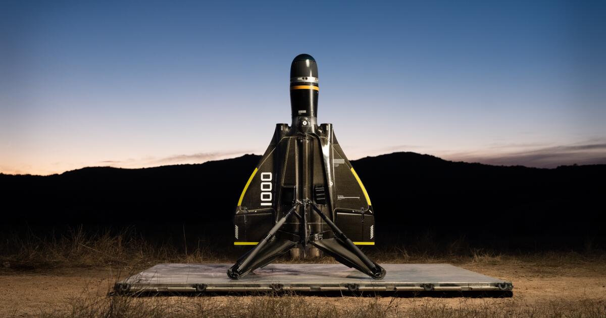 Anduril unveils a jet drone that can explode — or fly back home