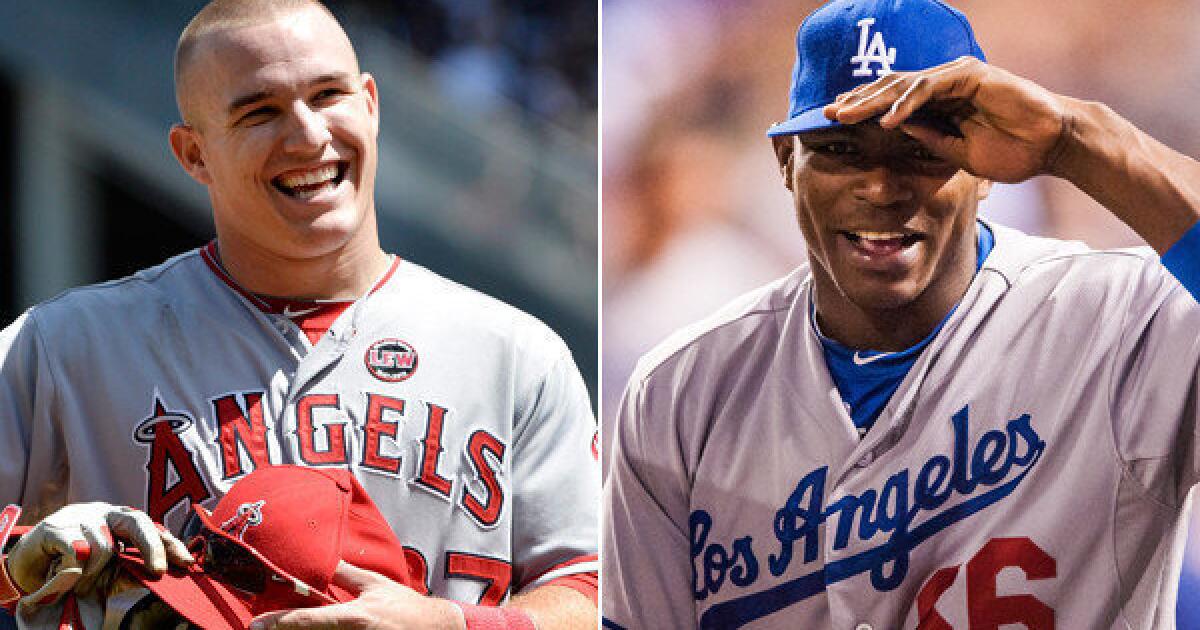 Mike Trout and Yasiel Puig are chips off the old Big Apple - Los