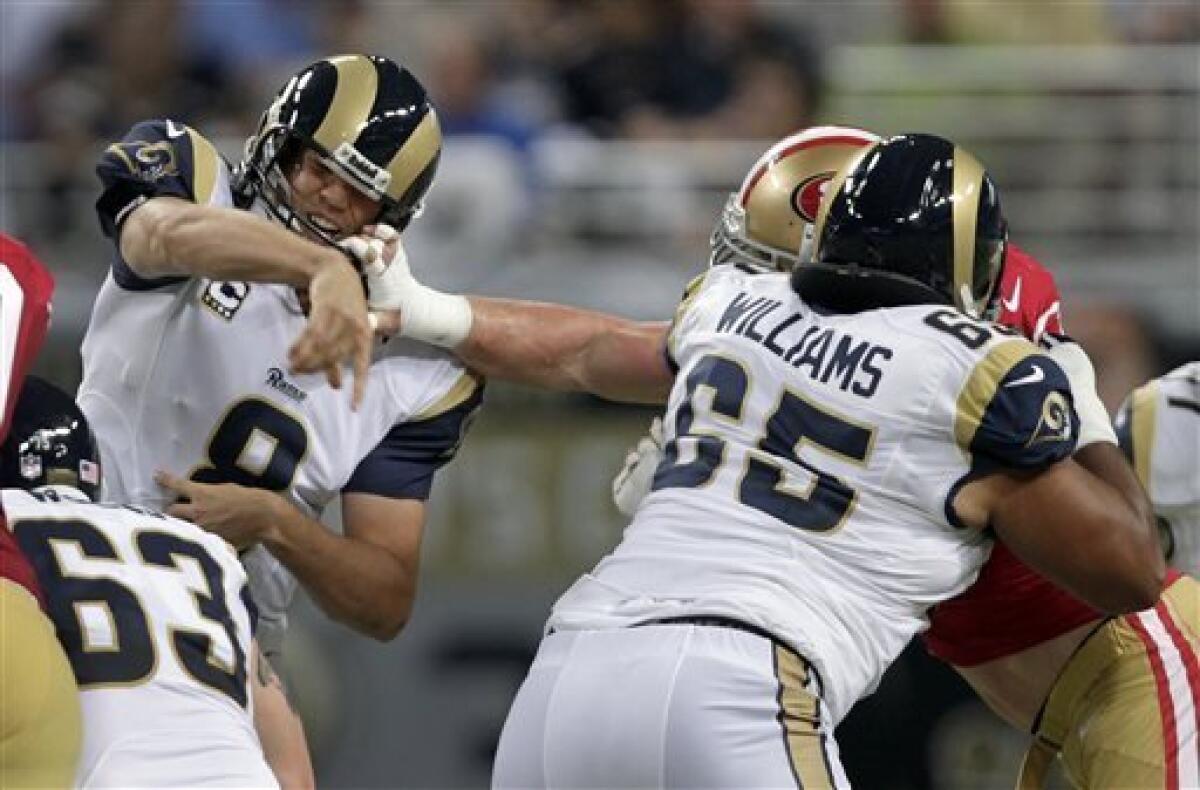 49ers run all over Rams in 35-11 rout - The San Diego Union-Tribune