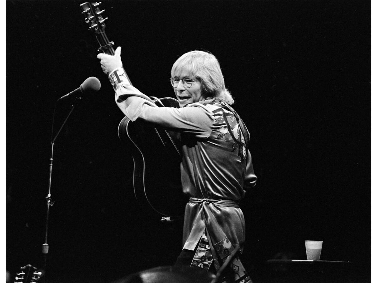 May 15, 1978: John Denver in concert at the Forum.