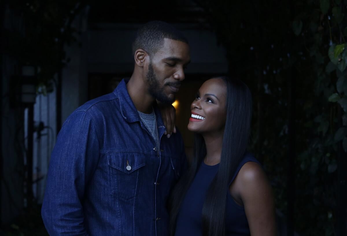 Parker Sawyers and Tika Sumpter play Barack and Michelle Obama in "Southside With You."
