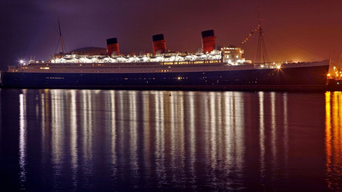 The Queen Mary in Long Beach Harbor has been managed by several companies, hoping to turn the former ocean liner into a profitable floating hotel. Now the ship operators are renting out a room that has been closed for nearly 40 years.