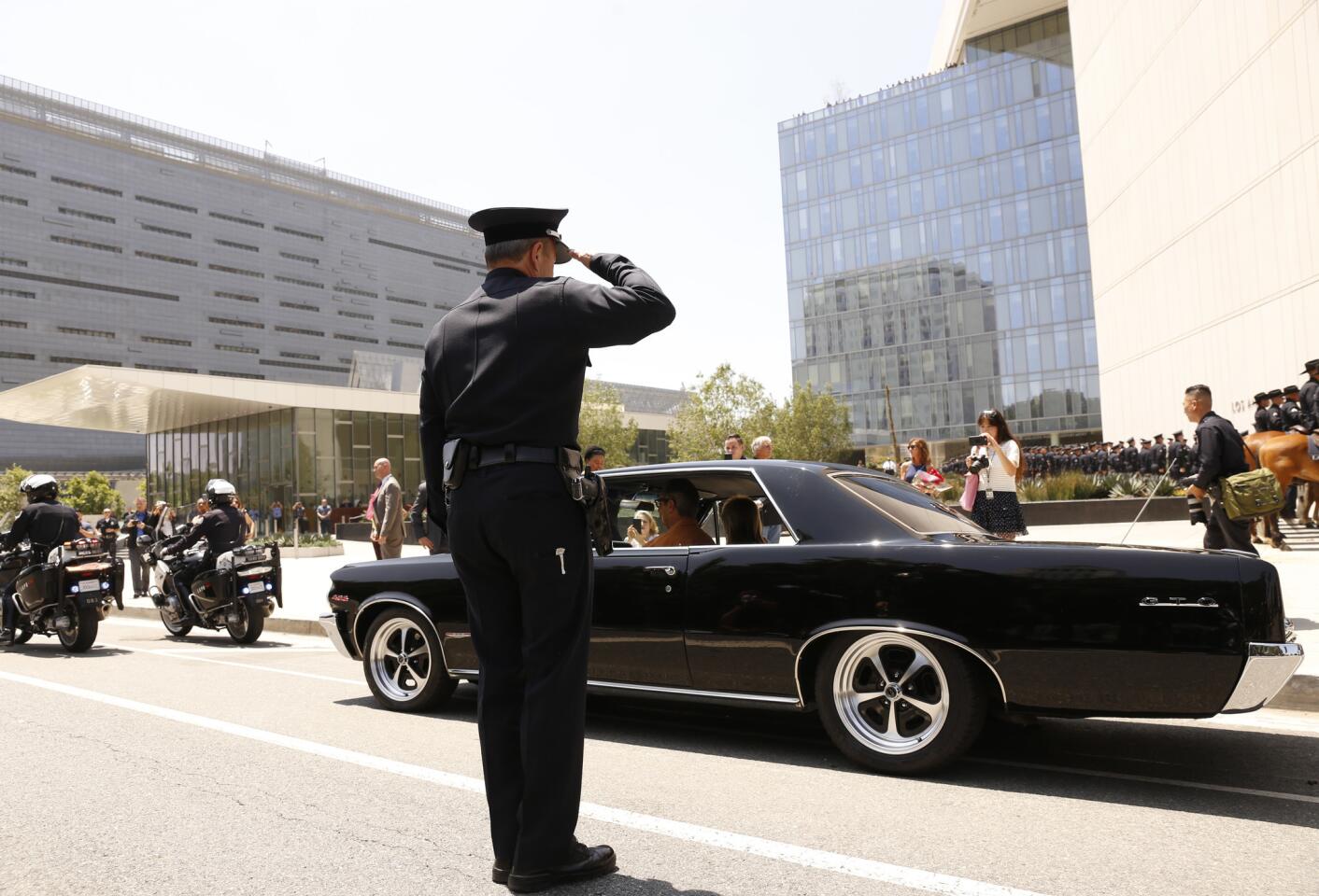 LAPD says goodbye to Charlie Beck