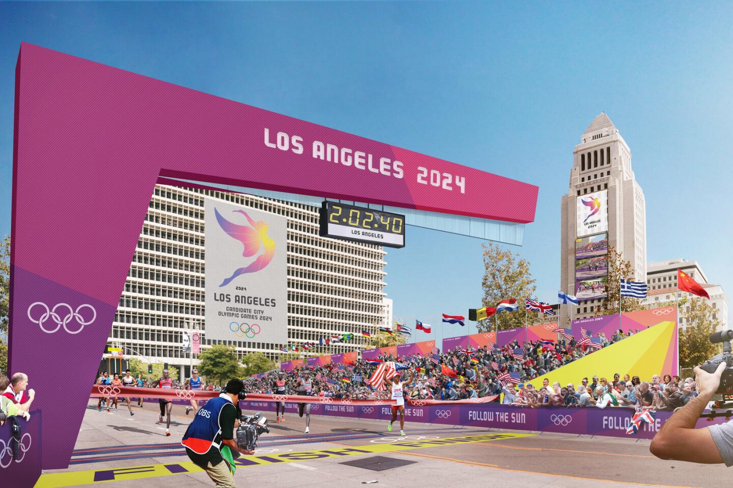 LA 2024 releases new visuals of potential Olympic Games Los Angeles Times