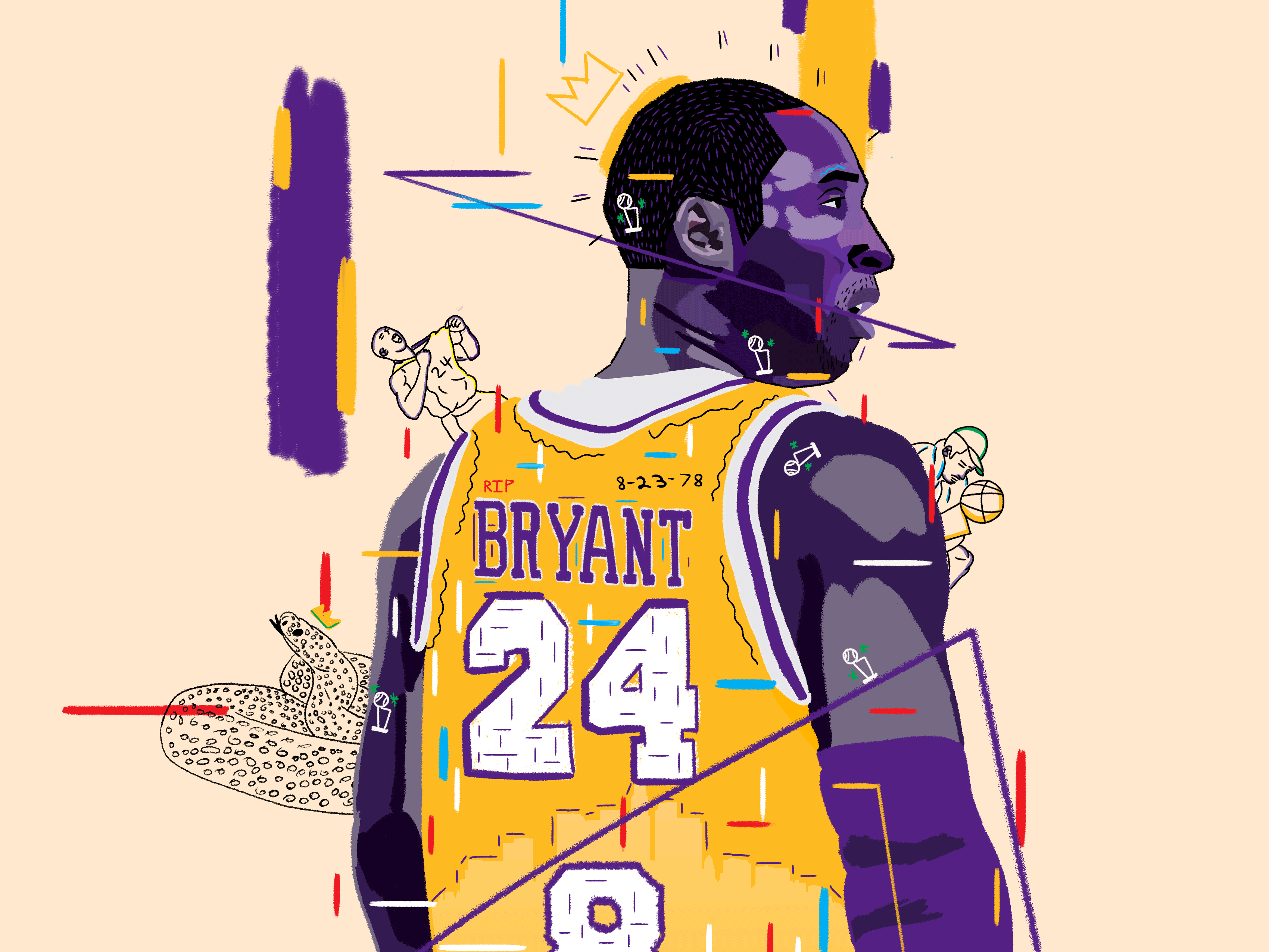 Today would have been Kobe Bryant's 42nd birthday. He gave Los Angeles memories and a mamba legacy.