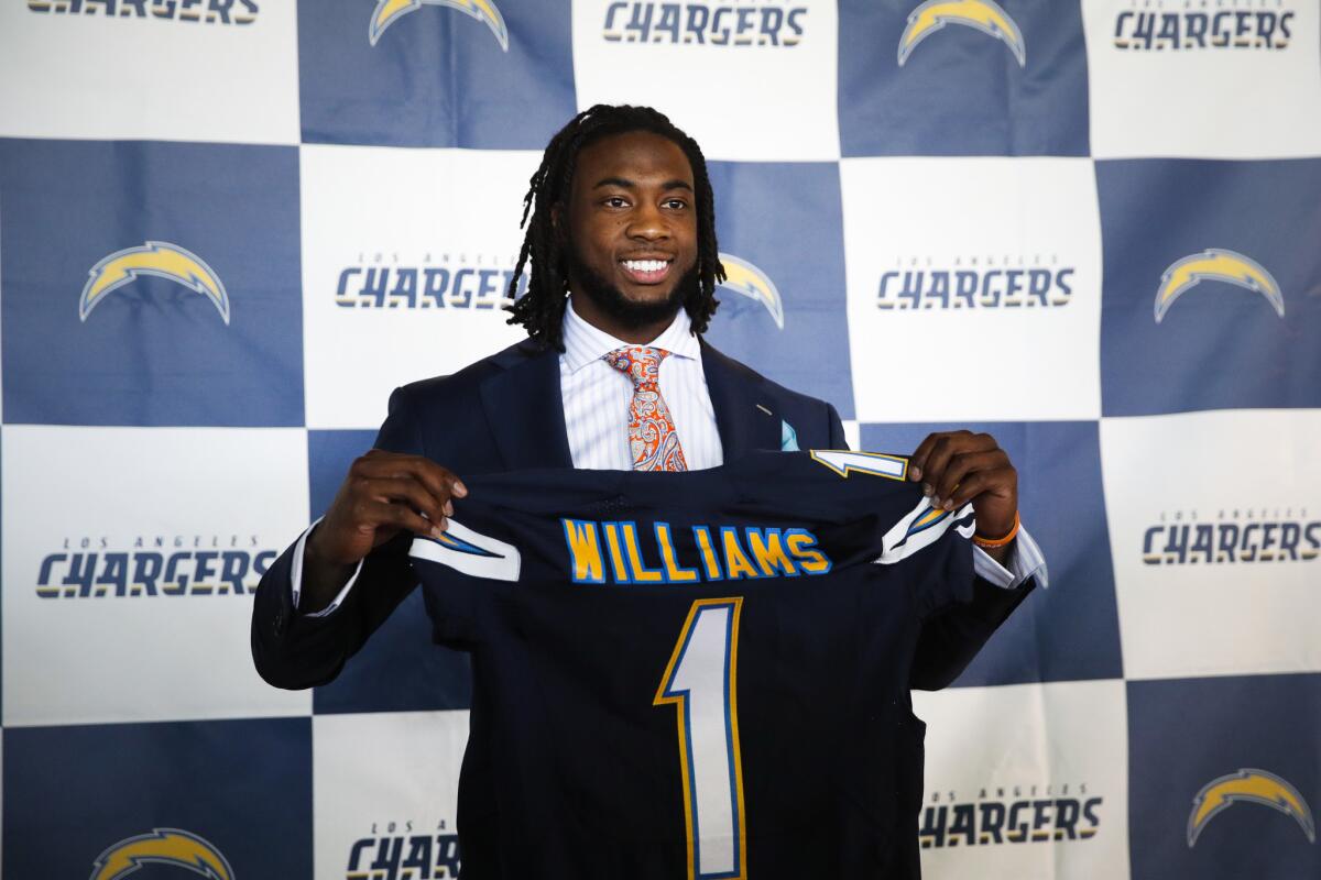 los angeles chargers draft picks