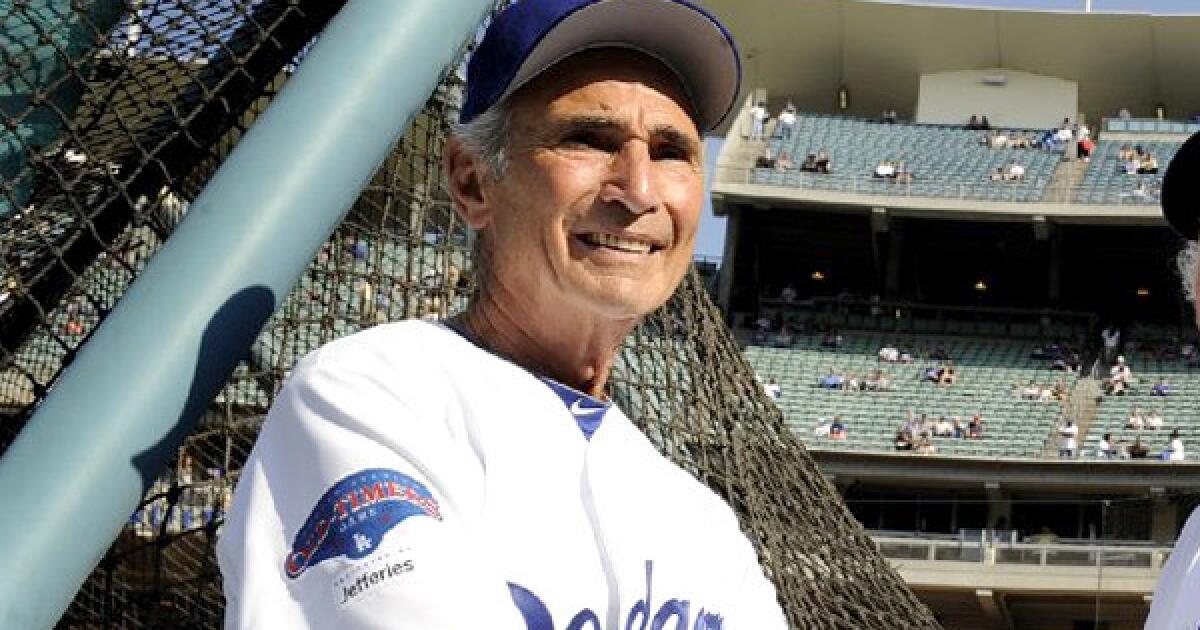 Hall of Famer Sandy Koufax with his family as the Los Angeles