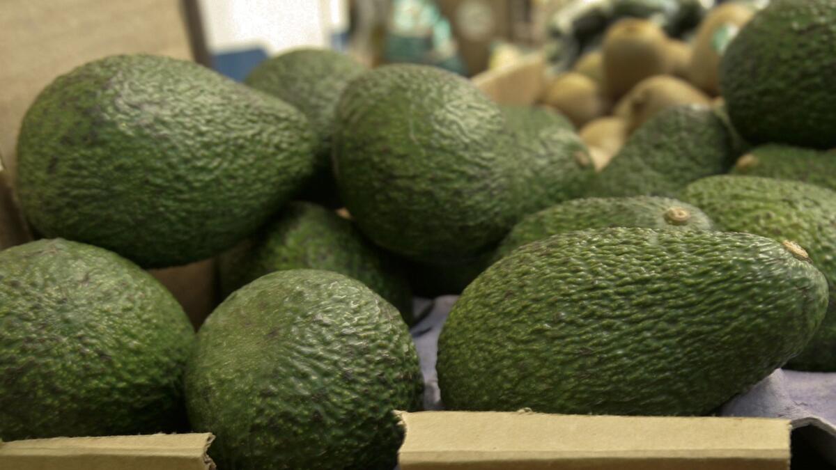 Henry Avocado, based near San Diego, voluntarily recalled its California-grown "Henry"-labeled whole avocados.