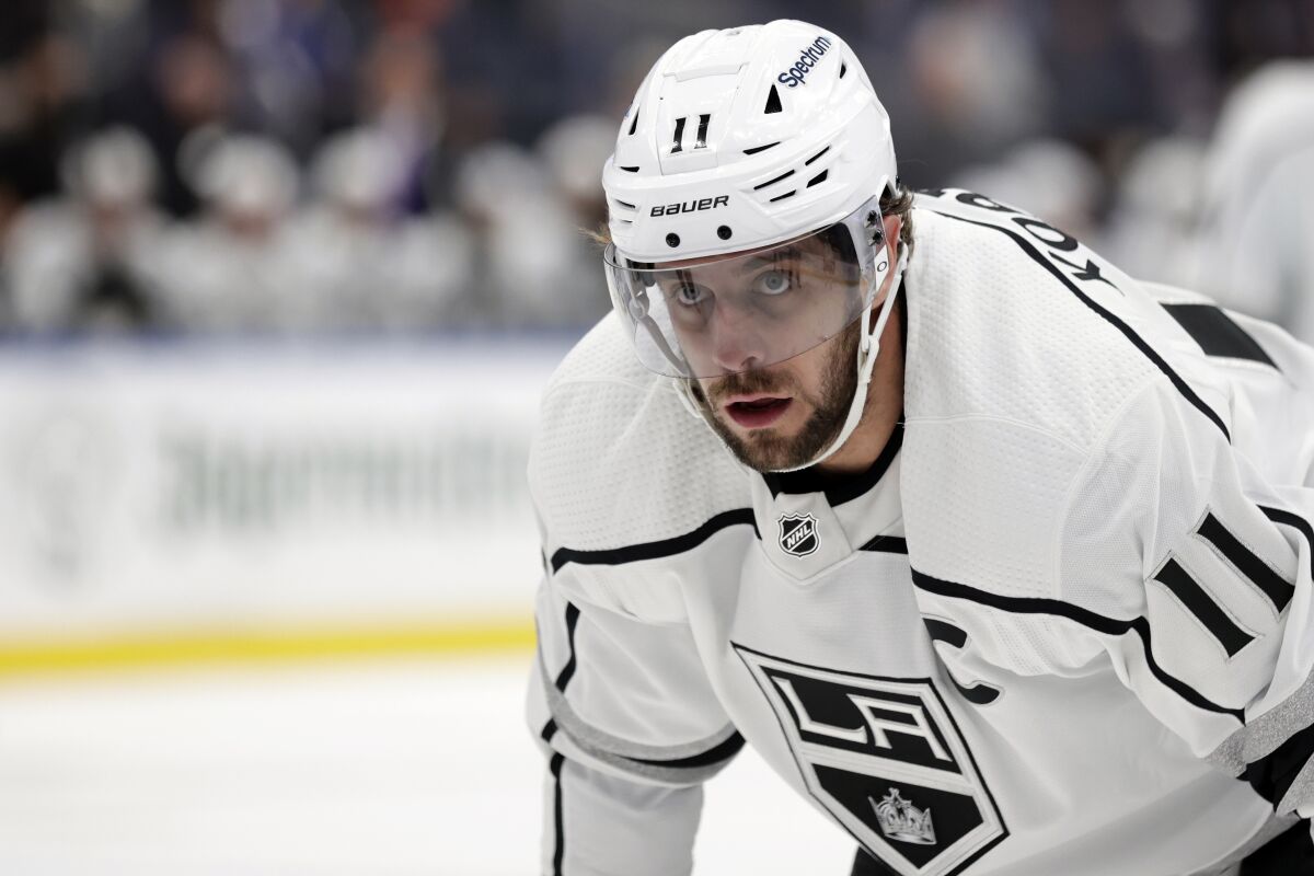 Kings center Anze Kopitar
