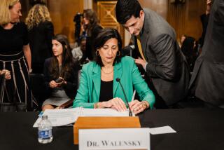 Dr. Rochelle Walensky wraps up testifying before the Senate on the Pandemic and All-Hazards Preparedness Act 