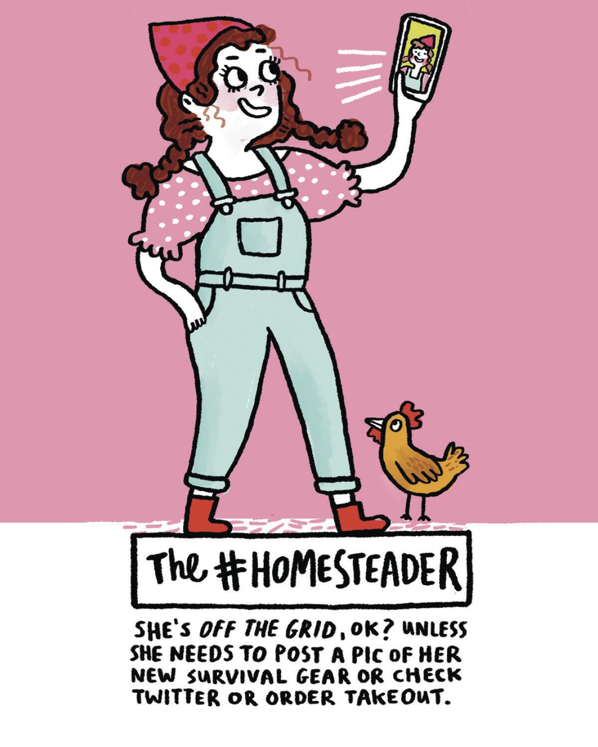 9 types of earthquake preppers comic: The Hashtag Homesteader