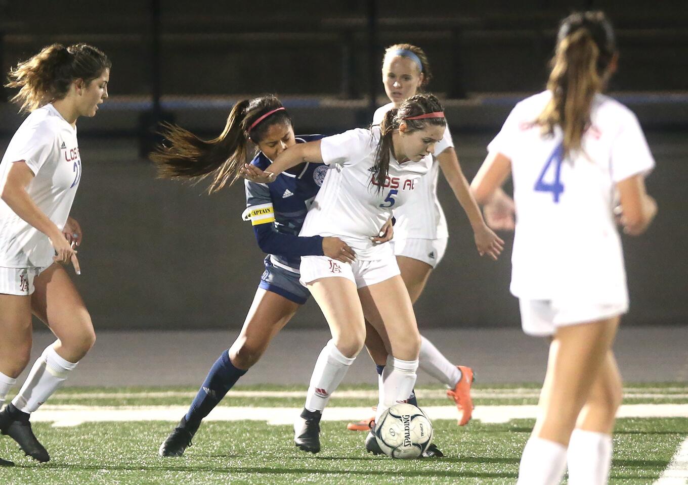 Photo Gallery: Newport Harbor vs. Los Alamitos in girls’ soccer