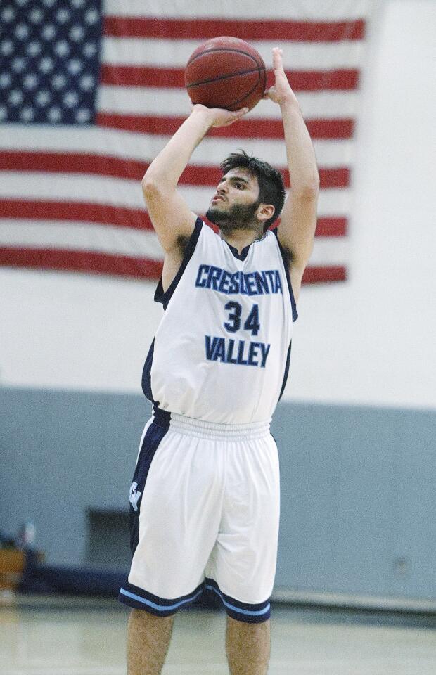 Photo Gallery: Crescenta Valley vs. Bakersfield in CIF State Division III Southern California Regionals boys' basketball