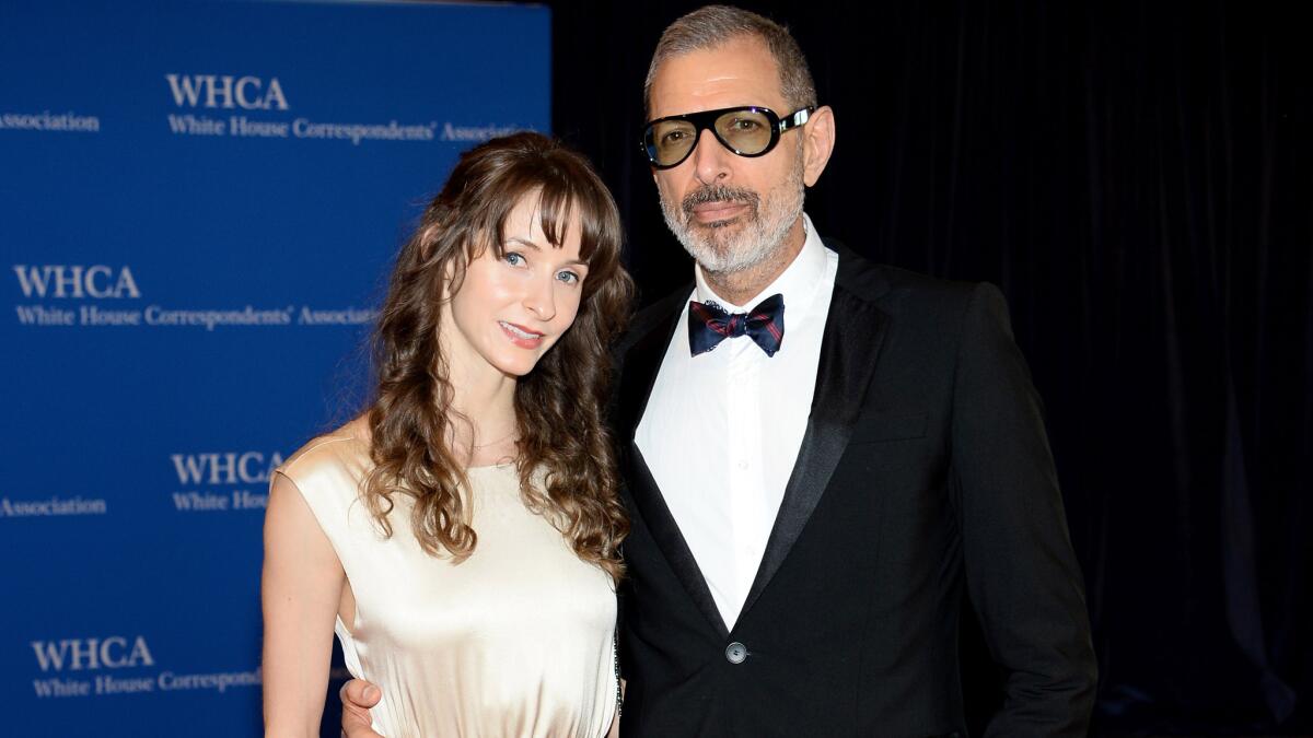 Jeff Goldblum has proposed to girlfriend Emilie Livingston.